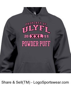 Graphite Powder Puff Sweatshirt Design Zoom